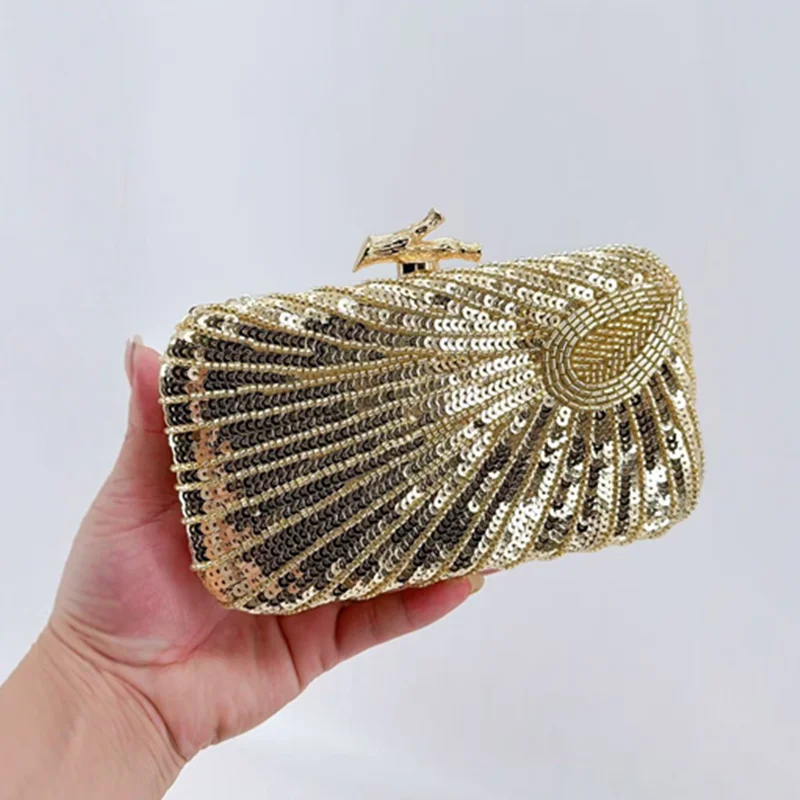 2026 Luxury New Design Handmade Sequin Wome's Evening Bag Glitter Personality Clutch Handbag High End Party Dress Crossbody Bag
2026 Luxury New Design Handmade Sequin Wome's Evening Bag Glitter Personality Clutch Handbag High End Party Dress Crossbody Bag