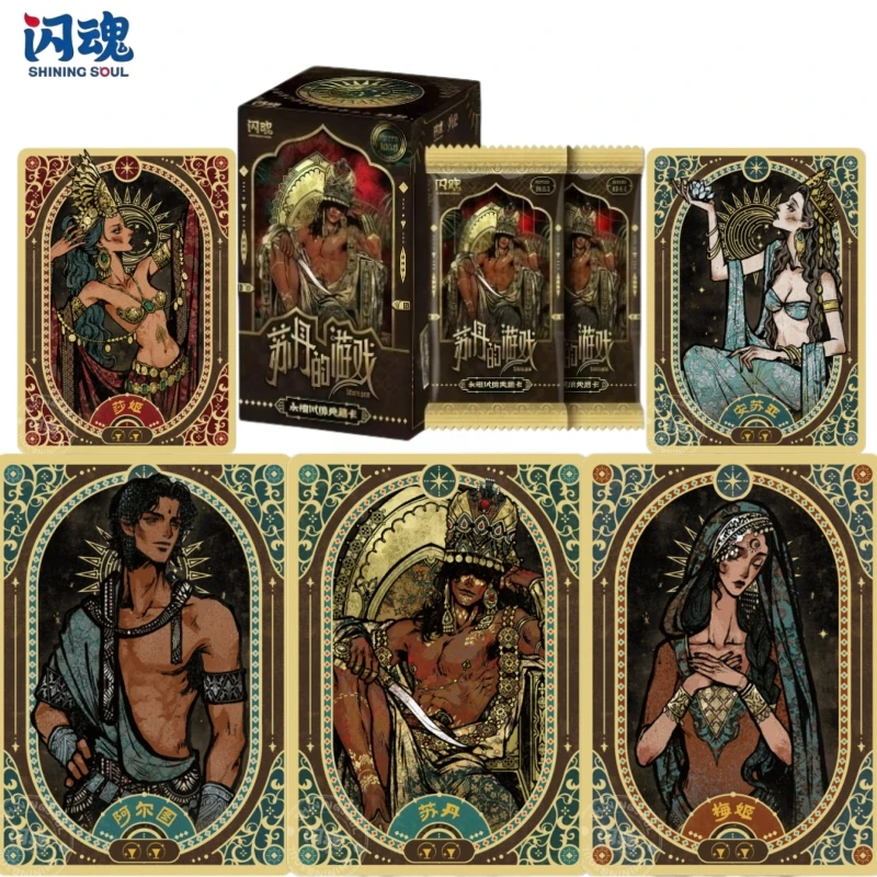 ShiningSoul ShiningSoul Sultan's Game Card Eternal Trial Collection Cards Series Limited Edition Anime Peripheral Birthday Gift
ShiningSoul ShiningSoul Sultan's Game Card Eternal Trial Collection Cards Series Limited Edition Anime Peripheral Birthday Gift