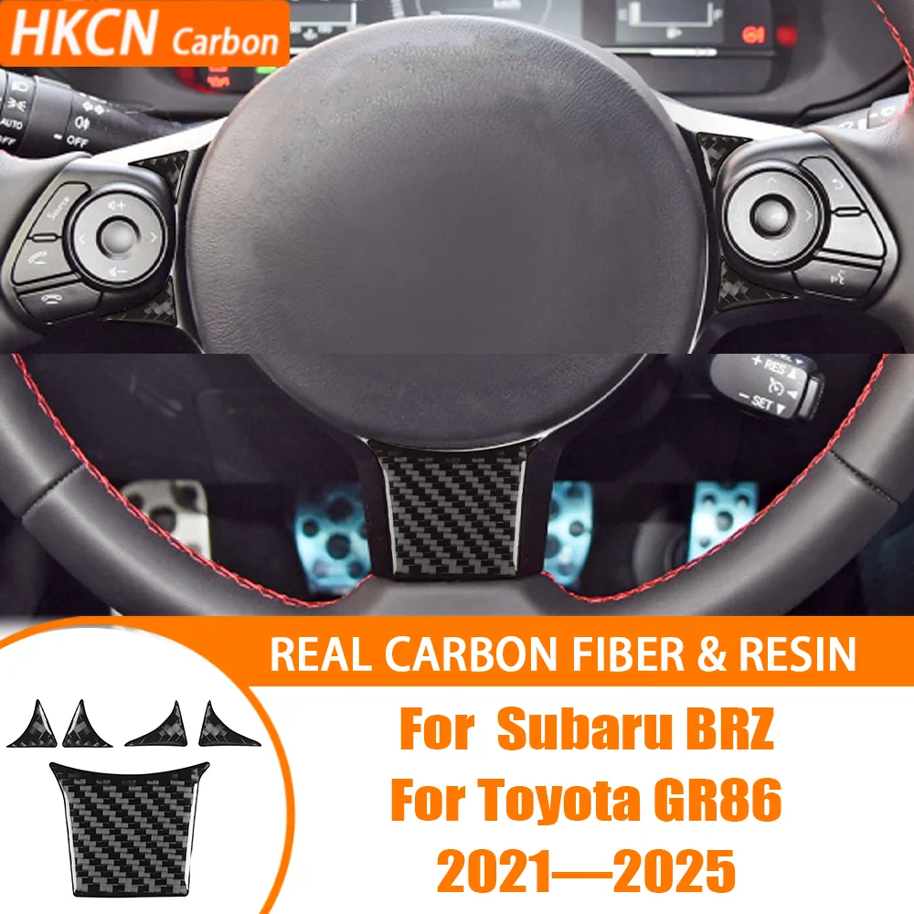 Direct Cover For Subaru BRZ / For Toyota GR86 2021-up Decal Carbon Fiber Car Steering Wheel Driving Buttons Interior Sticker
Direct Cover For Subaru BRZ / For Toyota GR86 2021-up Decal Carbon Fiber Car Steering Wheel Driving Buttons Interior Sticker