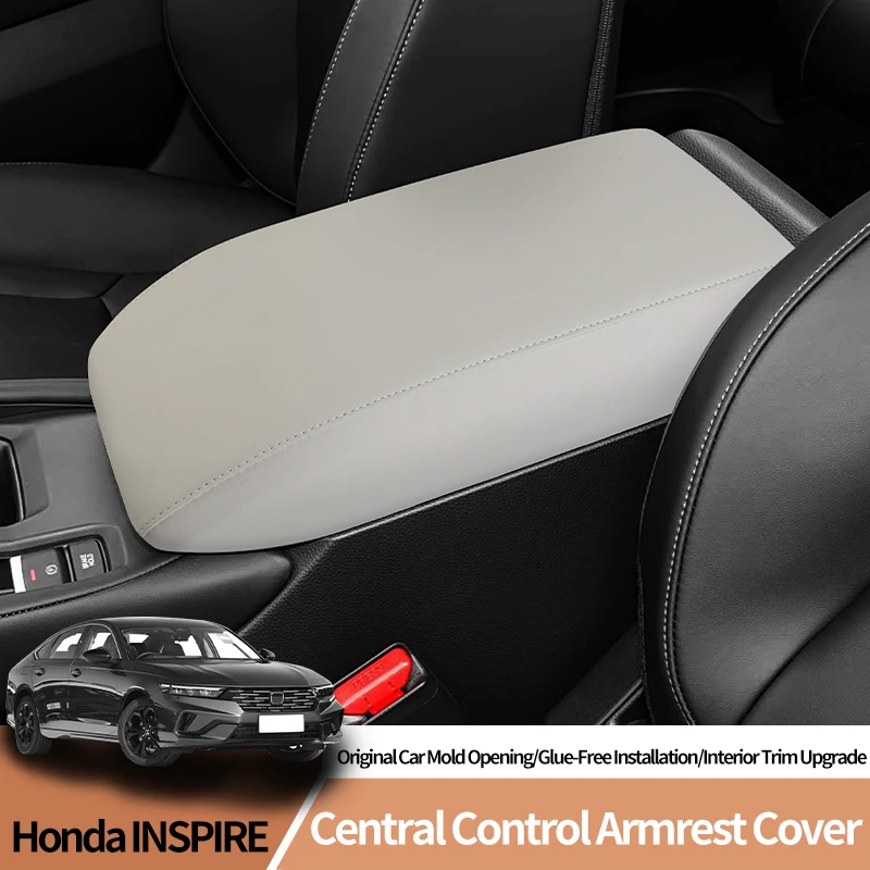 For Honda INSPIRE (2023- ) Leather Armrest Box Protective ABS Cover Center Console Anti-scratch Car Arm Rest Lid Accessories 
For Honda INSPIRE (2023- ) Leather Armrest Box Protective ABS Cover Center Console Anti-scratch Car Arm Rest Lid Accessories