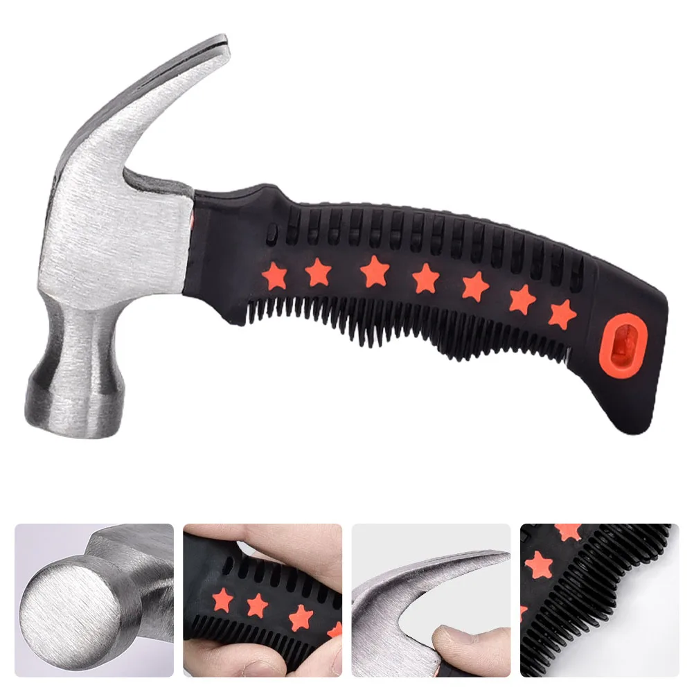 Claw Nail Pulling Tool Durable Practical Home Work Multifunctional Multifunctional Claw Hammer Compact Size
Claw Nail Pulling Tool Durable Practical Home Work Multifunctional Multifunctional Claw Hammer Compact Size