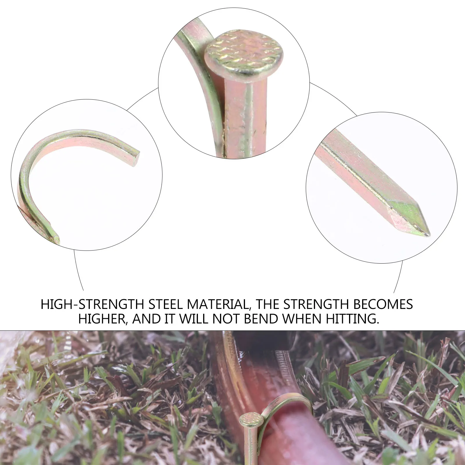 20 Pcs Water Pipe Fixed Hook Stakes High Strength Steel Garden Hose Clamps Durable Nail Fixing Electric Wires Gas Pipes
20 Pcs Water Pipe Fixed Hook Stakes High Strength Steel Garden Hose Clamps Durable Nail Fixing Electric Wires Gas Pipes