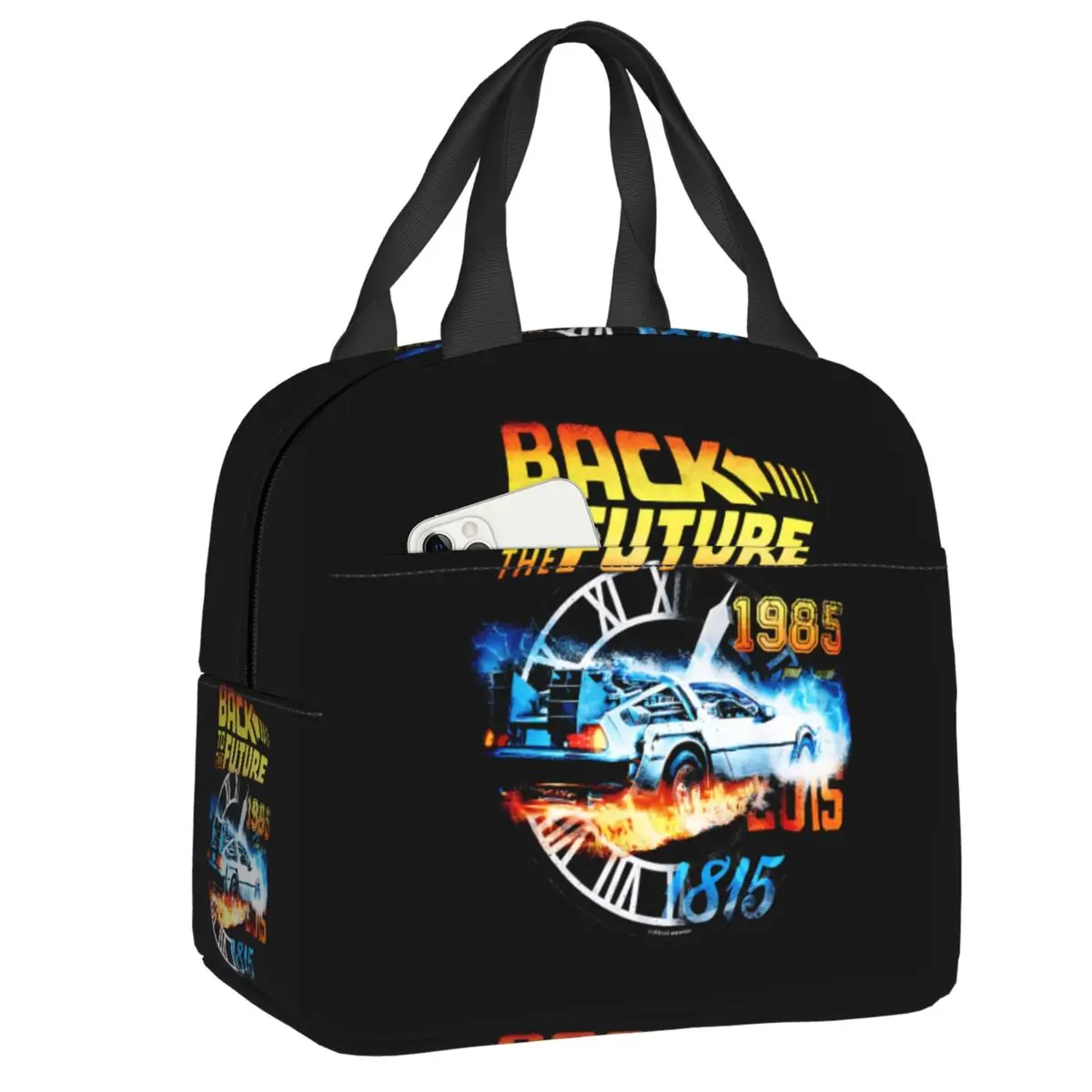 Custom Movies Race Cars Back To The Future Insulated Lunch Bag Camping Travel Waterproof Cooler Thermal Lunch Box Women Children
Custom Movies Race Cars Back To The Future Insulated Lunch Bag Camping Travel Waterproof Cooler Thermal Lunch Box Women Children
