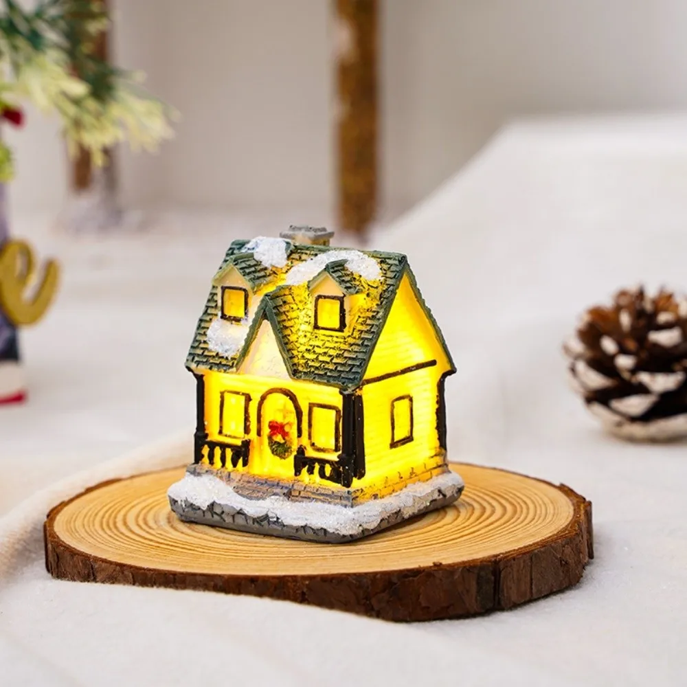 New LED Christmas Light House Resin Kerstdorp Xmas Houses Ornament Miniature House Christmas Village Landscape
New LED Christmas Light House Resin Kerstdorp Xmas Houses Ornament Miniature House Christmas Village Landscape