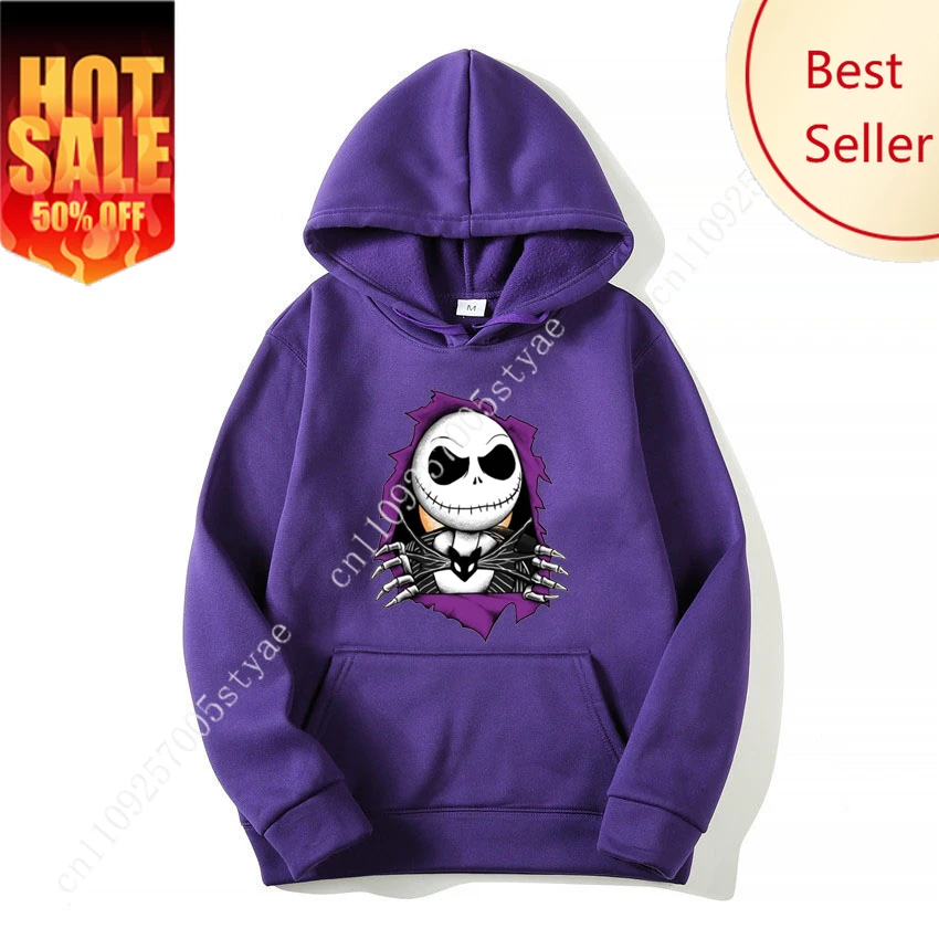 Jack Skellington осень/зима мужская новая повседневная спортивная толстовка женская уличная модная толстовка для пар
Jack Skellington осень/зима мужская новая повседневная спортивная толстовка женская уличная модная толстовка для пар