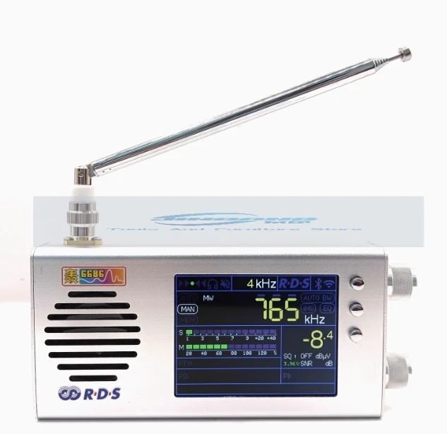 Second-generation 3.2-inch TEF6686 full-band radio dual-speaker stereo medium-wave shortwave FM radio
Second-generation 3.2-inch TEF6686 full-band radio dual-speaker stereo medium-wave shortwave FM radio