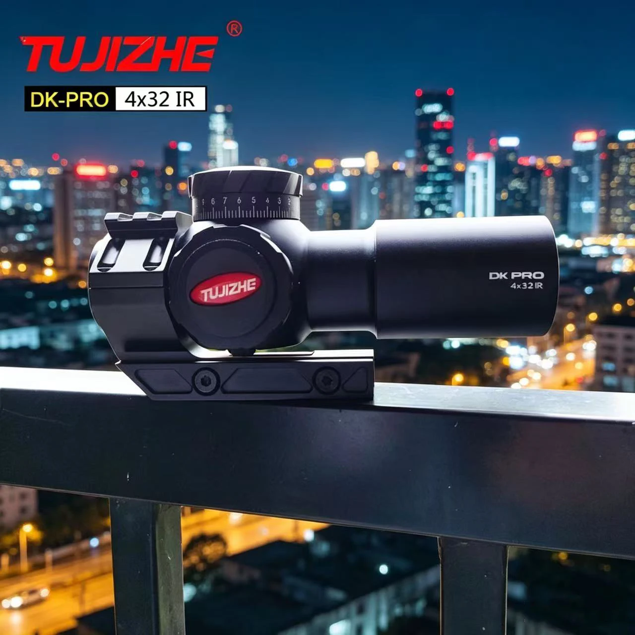 DK-PRO 4x32IR, Assaulter high-end fixed magnification, 4x optical, high-definition coating, shockproof and waterproof, 34mm diam
DK-PRO 4x32IR, Assaulter high-end fixed magnification, 4x optical, high-definition coating, shockproof and waterproof, 34mm diam