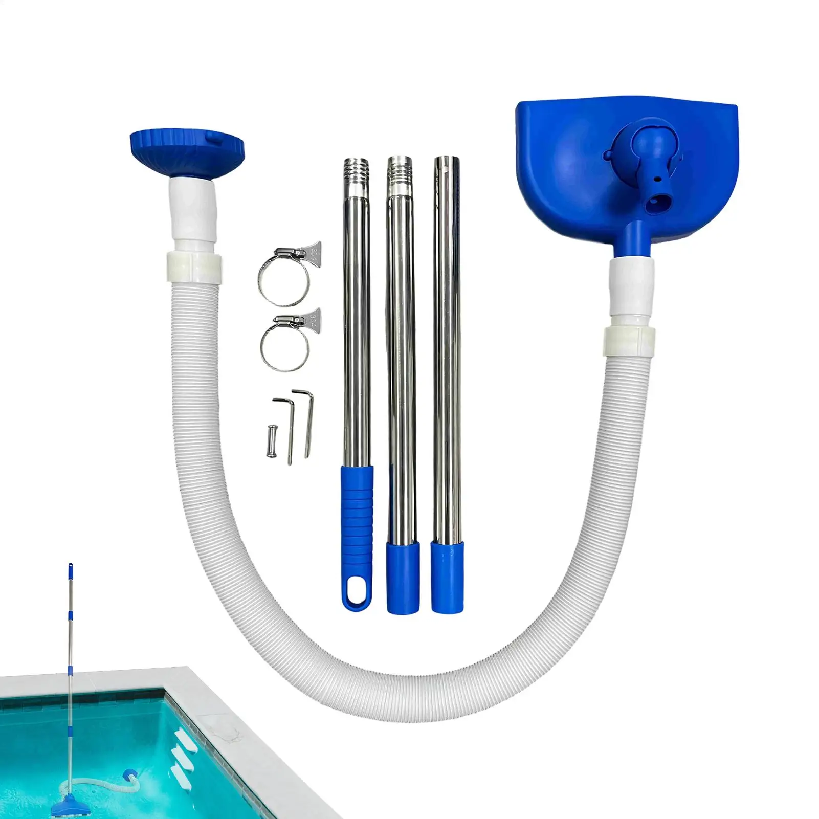 Automatic Pool Cleaner Tub Automatic Suction Vacuum Pool Suction Cleaner For Outdoor Backyard Garden Swimming Patio Pond
Automatic Pool Cleaner Tub Automatic Suction Vacuum Pool Suction Cleaner For Outdoor Backyard Garden Swimming Patio Pond