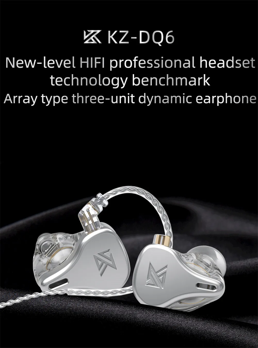 KZ DQ6 Triple Driver Wired Earphones In Ear Monitor Sport Headphones HiFi Stereo Bass Music Earbuds Noise Cancelling Headset
KZ DQ6 Triple Driver Wired Earphones In Ear Monitor Sport Headphones HiFi Stereo Bass Music Earbuds Noise Cancelling Headset