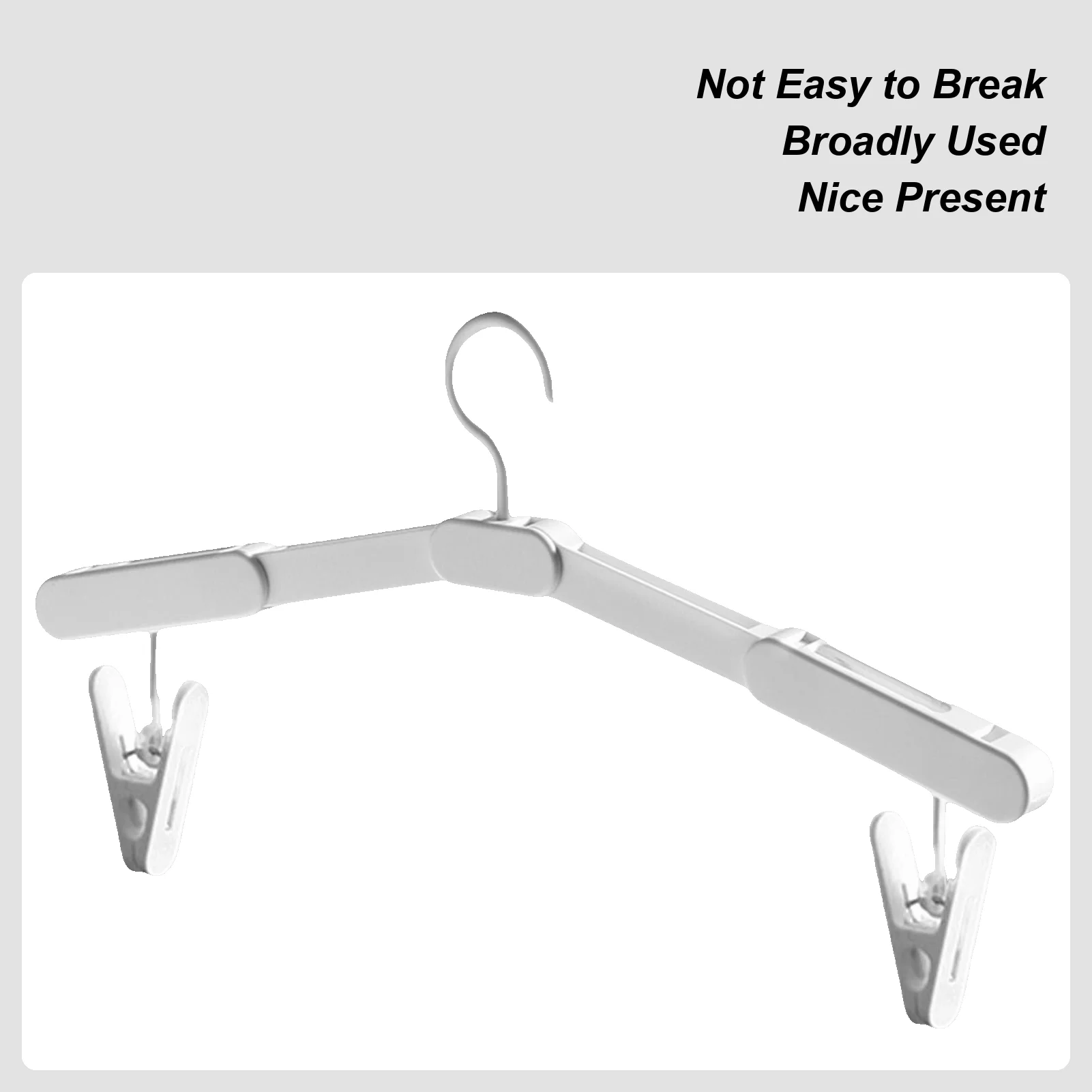 Clothing Drying Rack Travel Hangers Portable Coat Hangers with Space-Saving Design for Dorm Room Hotel Laundry Camping RV
Clothing Drying Rack Travel Hangers Portable Coat Hangers with Space-Saving Design for Dorm Room Hotel Laundry Camping RV