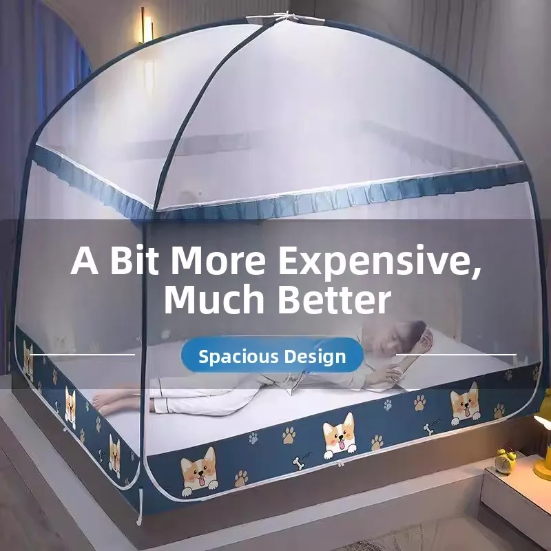 Mongolian Tent Mosquito Net Bedroom No Installation Children's .5 Bed 2026 New Model Student Dormitory Home Use Pattern
Mongolian Tent Mosquito Net Bedroom No Installation Children's .5 Bed 2026 New Model Student Dormitory Home Use Pattern