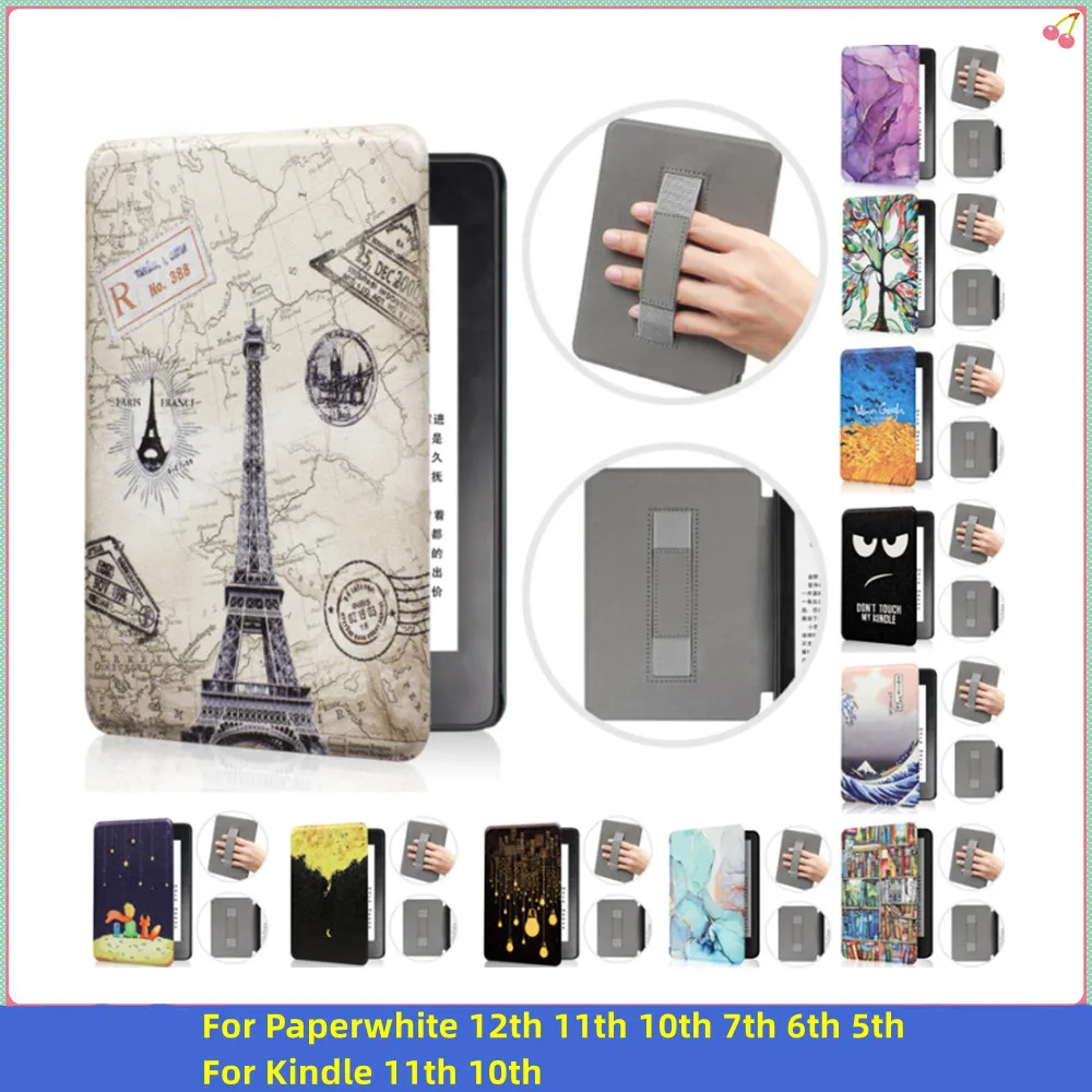 Для Kindle Paperwhite 12th чехол с ремешком на руку 2024 для Paperwhite 6, 7, 10, 11-го поколения 2024 RS23CV Защитный чехол для электронной книги
Для Kindle Paperwhite 12th чехол с ремешком на руку 2024 для Paperwhite 6, 7, 10, 11-го поколения 2024 RS23CV Защитный чехол для электронной книги