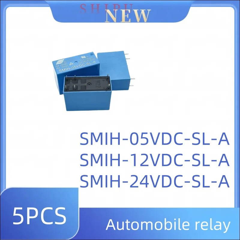 5PCS SMIH-05VDC-SL-A SMIH-12VDC-SL-A SMIH-24VDC-SL-A Automotive relays a group of usually open 6P16A
5PCS SMIH-05VDC-SL-A SMIH-12VDC-SL-A SMIH-24VDC-SL-A Automotive relays a group of usually open 6P16A