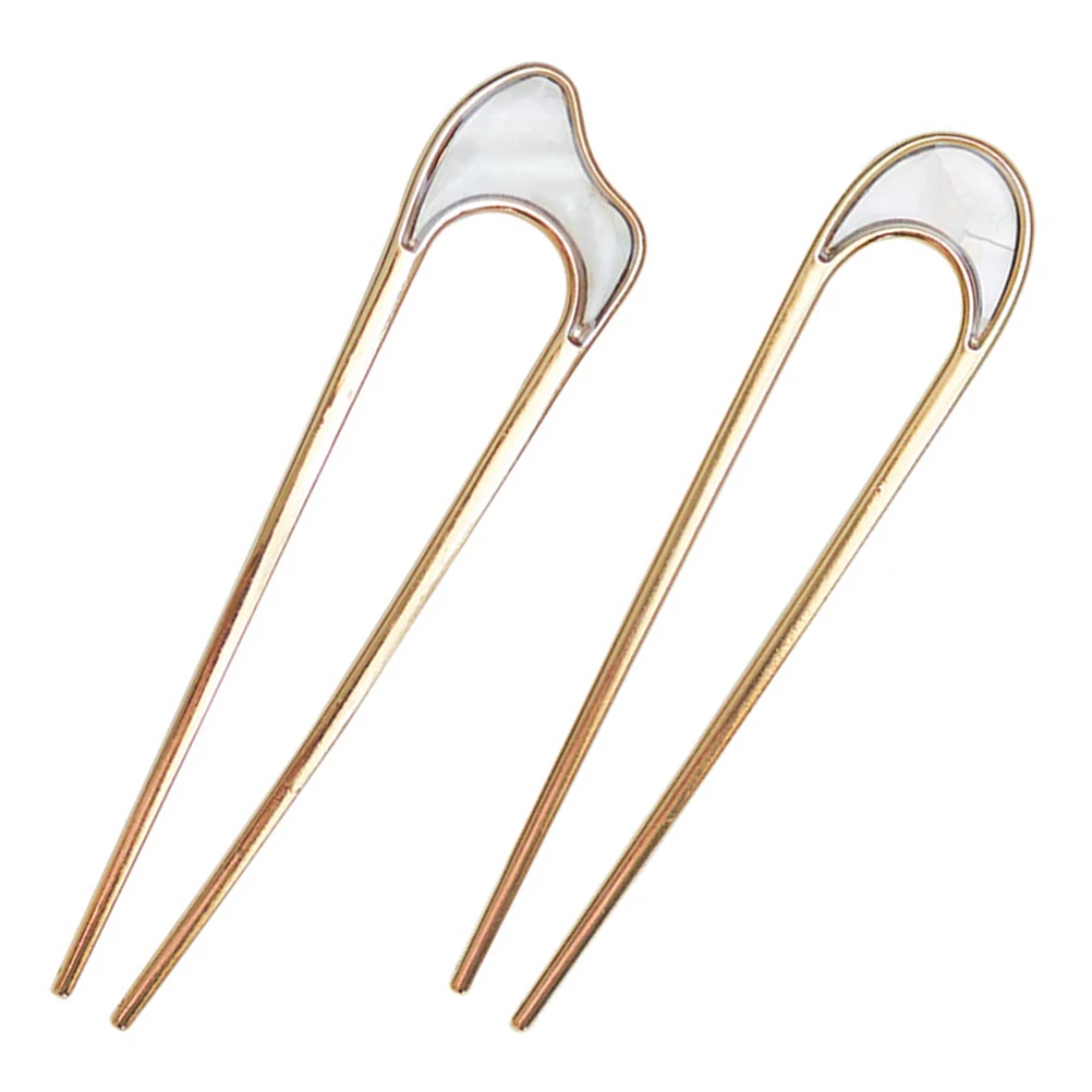 2Pcs U Shaped Hairpin Bun Holder Metal Stick Alloy Sticks Vintage Decorative Hairstyles Durable Quality Comfortable Wedding
2Pcs U Shaped Hairpin Bun Holder Metal Stick Alloy Sticks Vintage Decorative Hairstyles Durable Quality Comfortable Wedding