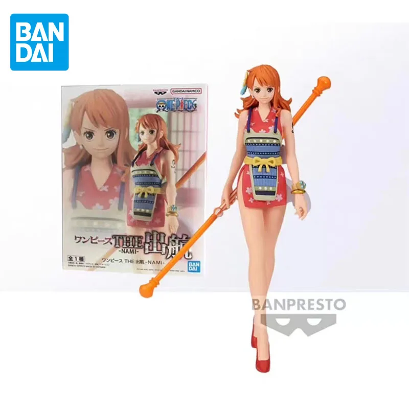 Фигурка BANDAI из аниме One Piece, фигурка нами, Парусная экшн-фигурка, игрушки для мальчиков и девочек, подарок для детей, Коллекционная модель с орнаментом
Фигурка BANDAI из аниме One Piece, фигурка нами, Парусная экшн-фигурка, игрушки для мальчиков и девочек, подарок для детей, Коллекционная модель с орнаментом