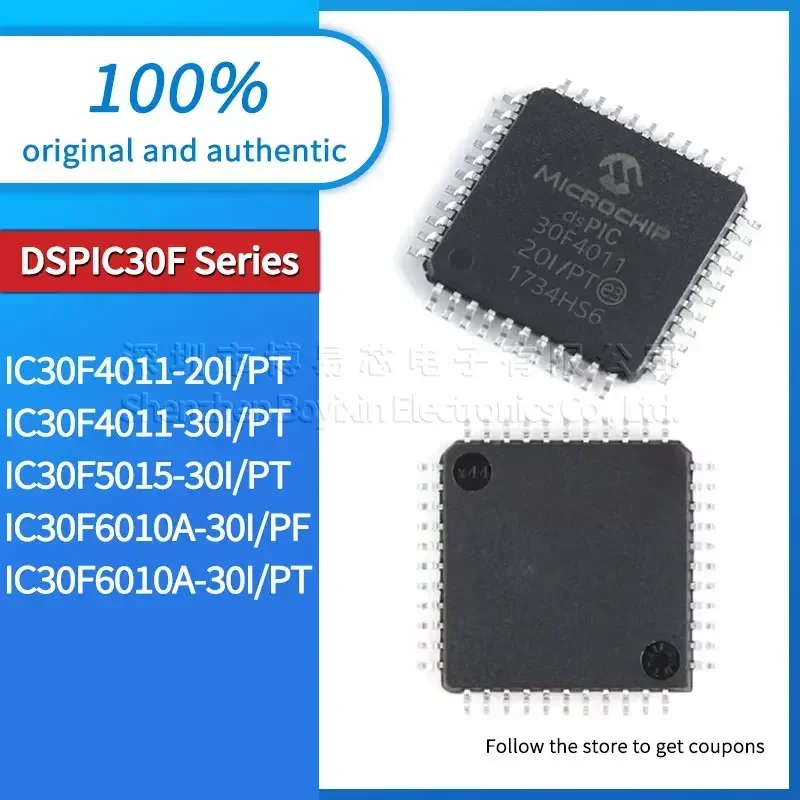 DSPIC30F6010A DSPIC30F5015 DSPIC30F4011 DSPIC30F4011-20I/PT DSPIC30F6010A-30I/PF black plastic shell
DSPIC30F6010A DSPIC30F5015 DSPIC30F4011 DSPIC30F4011-20I/PT DSPIC30F6010A-30I/PF black plastic shell