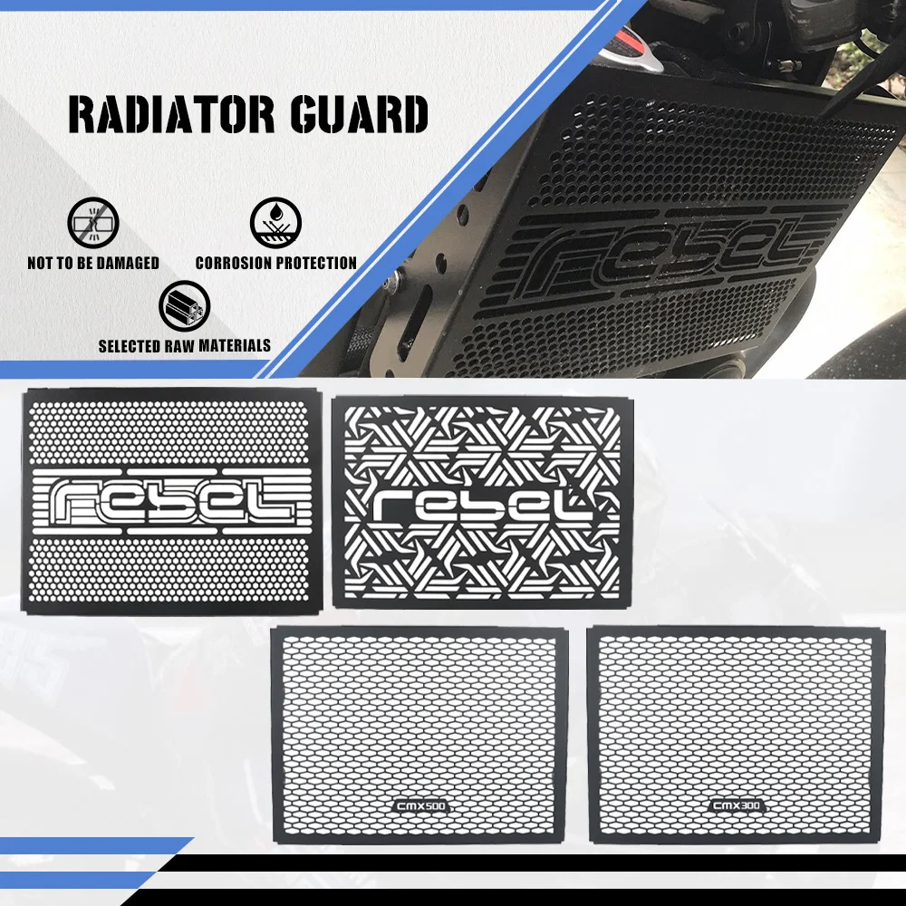 2025 2026 For Honda REBEL300 REBEL 500 CMX300 REBEL CMX/CM 500/300 2017-2024 Motorcycle Radiator Protective Grille Cover Guards
2025 2026 For Honda REBEL300 REBEL 500 CMX300 REBEL CMX/CM 500/300 2017-2024 Motorcycle Radiator Protective Grille Cover Guards