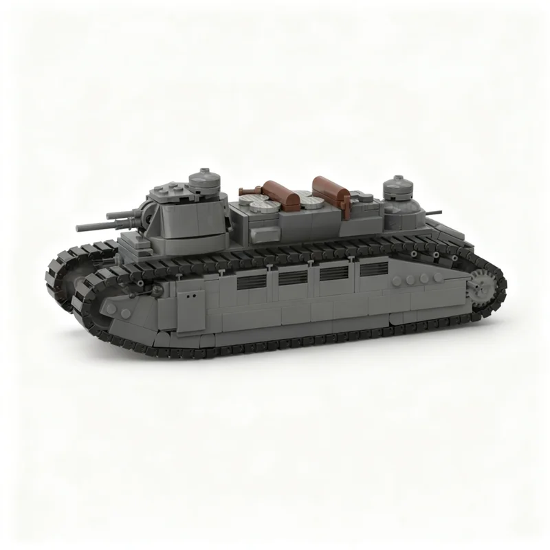 671PCS MOC Creative Model WW1 2 Fcm 2C Char Technology DIY Assembly Building Blocks Display Birthday Gift Decoration Decor Set
671PCS MOC Creative Model WW1 2 Fcm 2C Char Technology DIY Assembly Building Blocks Display Birthday Gift Decoration Decor Set