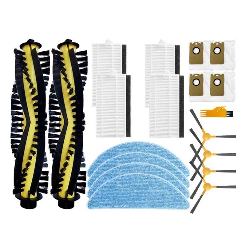 [NEW!N92R】 1 Set Main Brush Side Brush Hepa Filter Mop Pad For NEATSVOR S600 Robot Vacuum Cleaner Replacement
[NEW!N92R】 1 Set Main Brush Side Brush Hepa Filter Mop Pad For NEATSVOR S600 Robot Vacuum Cleaner Replacement