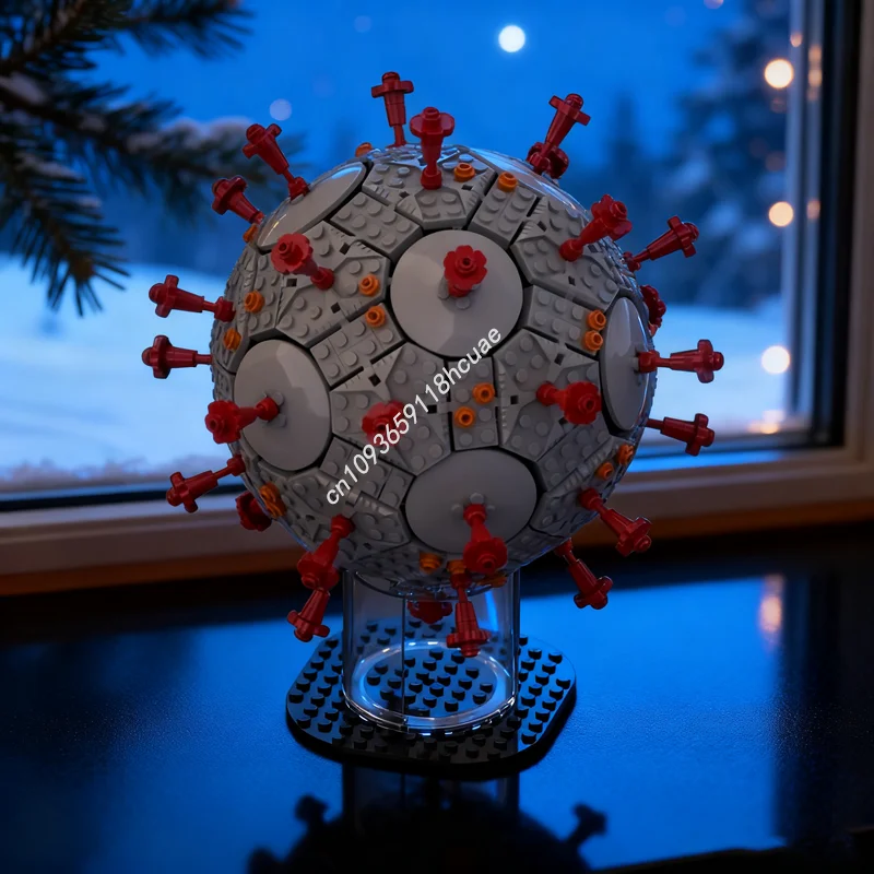 493pcs MOC Covid Model Building Blocks Construction Assemble DIY Creative Idea Christmas Gifts Education Brick Toy Birthday
493pcs MOC Covid Model Building Blocks Construction Assemble DIY Creative Idea Christmas Gifts Education Brick Toy Birthday