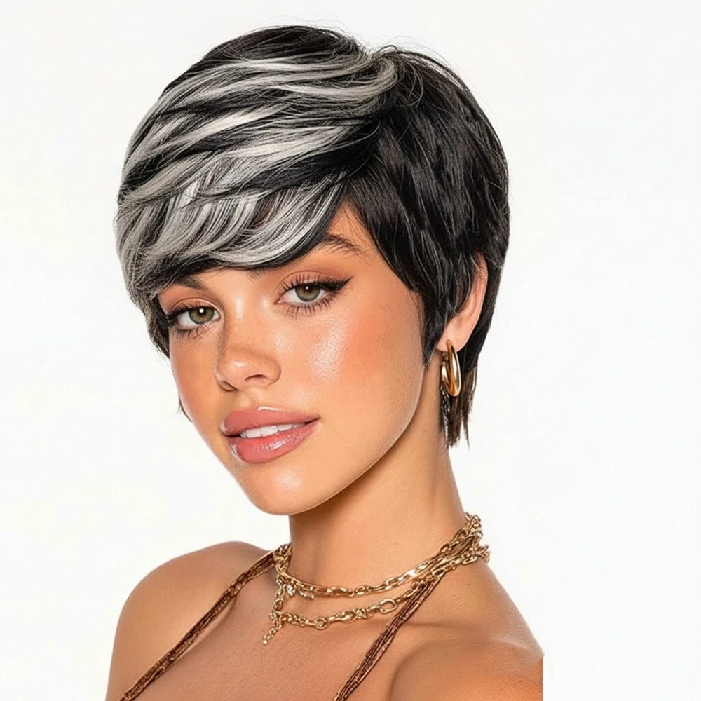 Серый Выделенный Короткий Парик Стрижки Пикси Прямые Парики Из Человеческих Волос с Многослойной Челкой для Женщин Базильские Волосы Полная Машинная Кепка
Серый Выделенный Короткий Парик Стрижки Пикси Прямые Парики Из Человеческих Волос с Многослойной Челкой для Женщин Базильские Волосы Полная Машинная Кепка