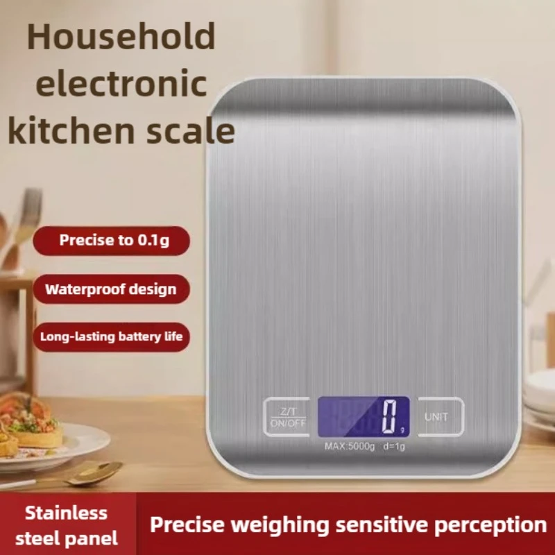 Kitchen Electronic Scale, Kitchen Baking Food Scale, High-precision Display Digital Precision Scale, Food Cooking Accessories
Kitchen Electronic Scale, Kitchen Baking Food Scale, High-precision Display Digital Precision Scale, Food Cooking Accessories
