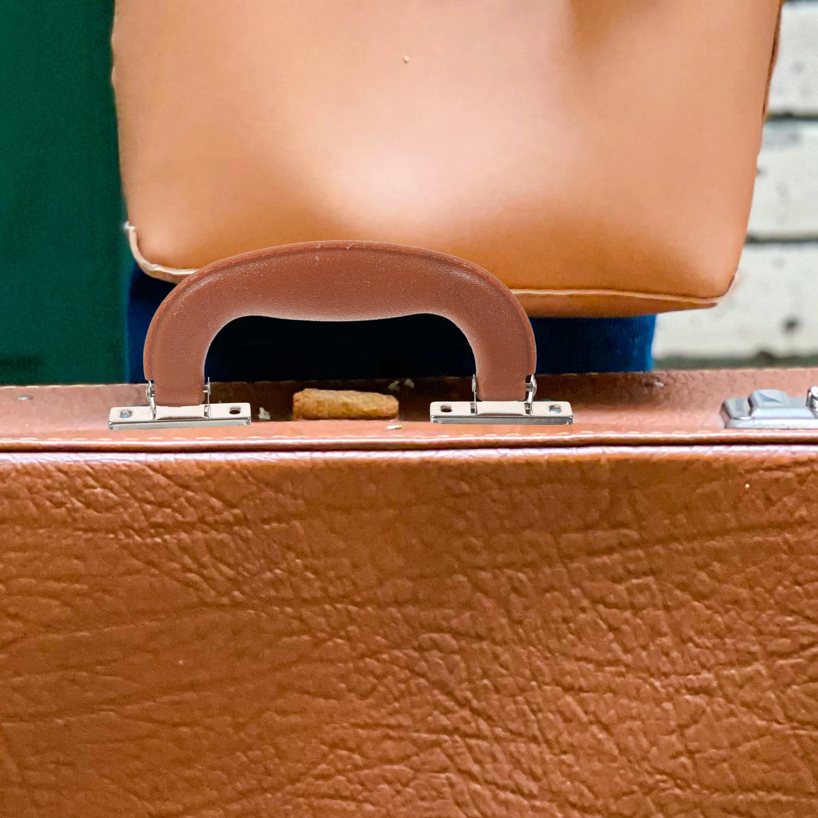 Gift Packaging Handle 151x61mm Brown Plastic Luggage Suitcase Travel Accessories Luggage Case Grip Handle Replacement Tools
Gift Packaging Handle 151x61mm Brown Plastic Luggage Suitcase Travel Accessories Luggage Case Grip Handle Replacement Tools