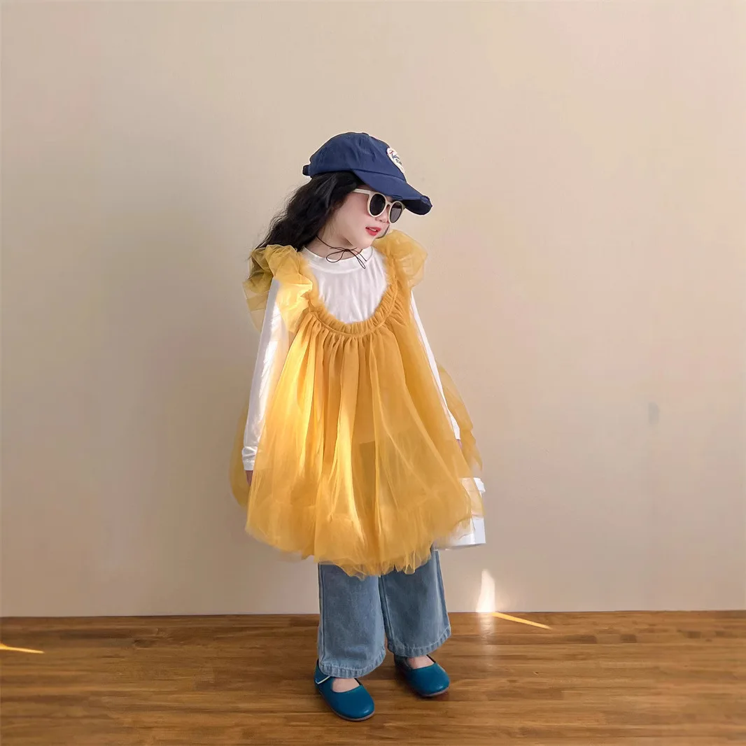 Girls Skirts 2025 Summer New Childrens Clothes Korean Style Baby Girl Shaggy Gauze Princess Dress Casual Simple and Sweet
Girls Skirts 2025 Summer New Childrens Clothes Korean Style Baby Girl Shaggy Gauze Princess Dress Casual Simple and Sweet