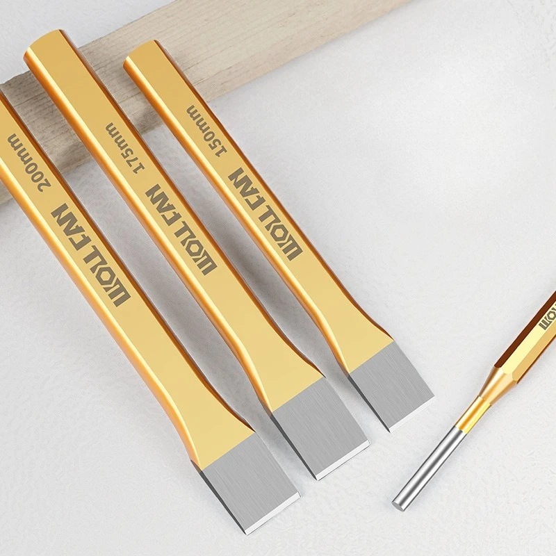 Alloy Steel Chisels Woodworking Stonemasons Drill Bits Hand-punched Cylindrical Alloy Steel Chisels Wood Working Tools
Alloy Steel Chisels Woodworking Stonemasons Drill Bits Hand-punched Cylindrical Alloy Steel Chisels Wood Working Tools