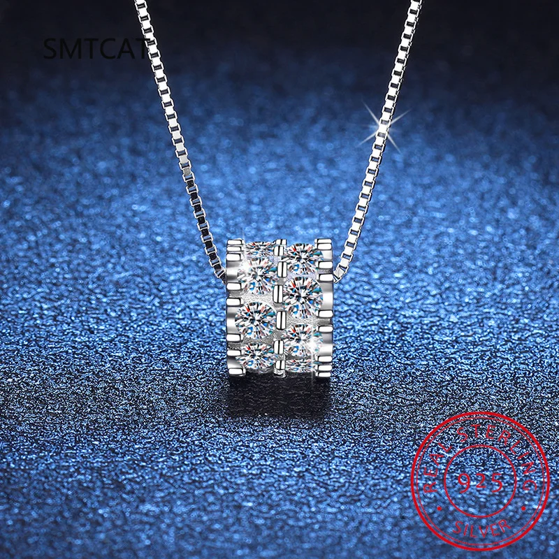 1.6cttw D Color Moissanite Necklace Pendant for Women S925 Silver 3mm Full Diamond Ball-shaped Neck Chain Charm Jewelry Choker
1.6cttw D Color Moissanite Necklace Pendant for Women S925 Silver 3mm Full Diamond Ball-shaped Neck Chain Charm Jewelry Choker