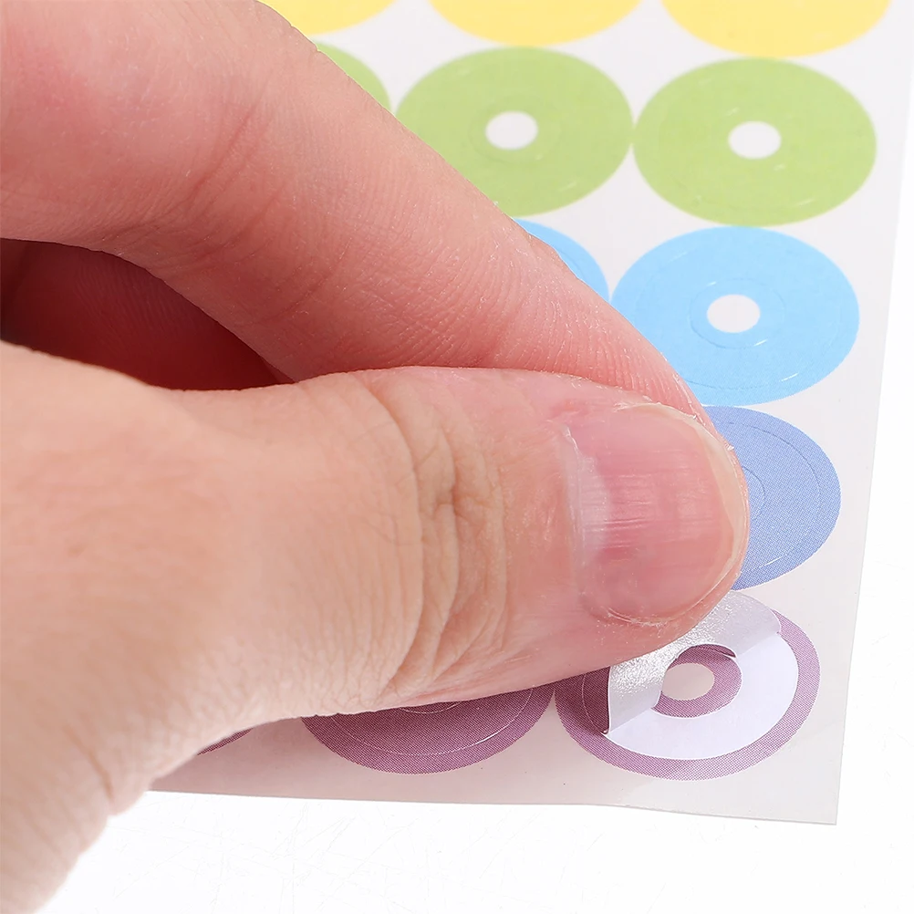 12 Sheets Hole Punch Reinforcement Sticker Labels Tear Resistant Circles Hole Protectors For Loose-Leaf Paper Sheets
12 Sheets Hole Punch Reinforcement Sticker Labels Tear Resistant Circles Hole Protectors For Loose-Leaf Paper Sheets