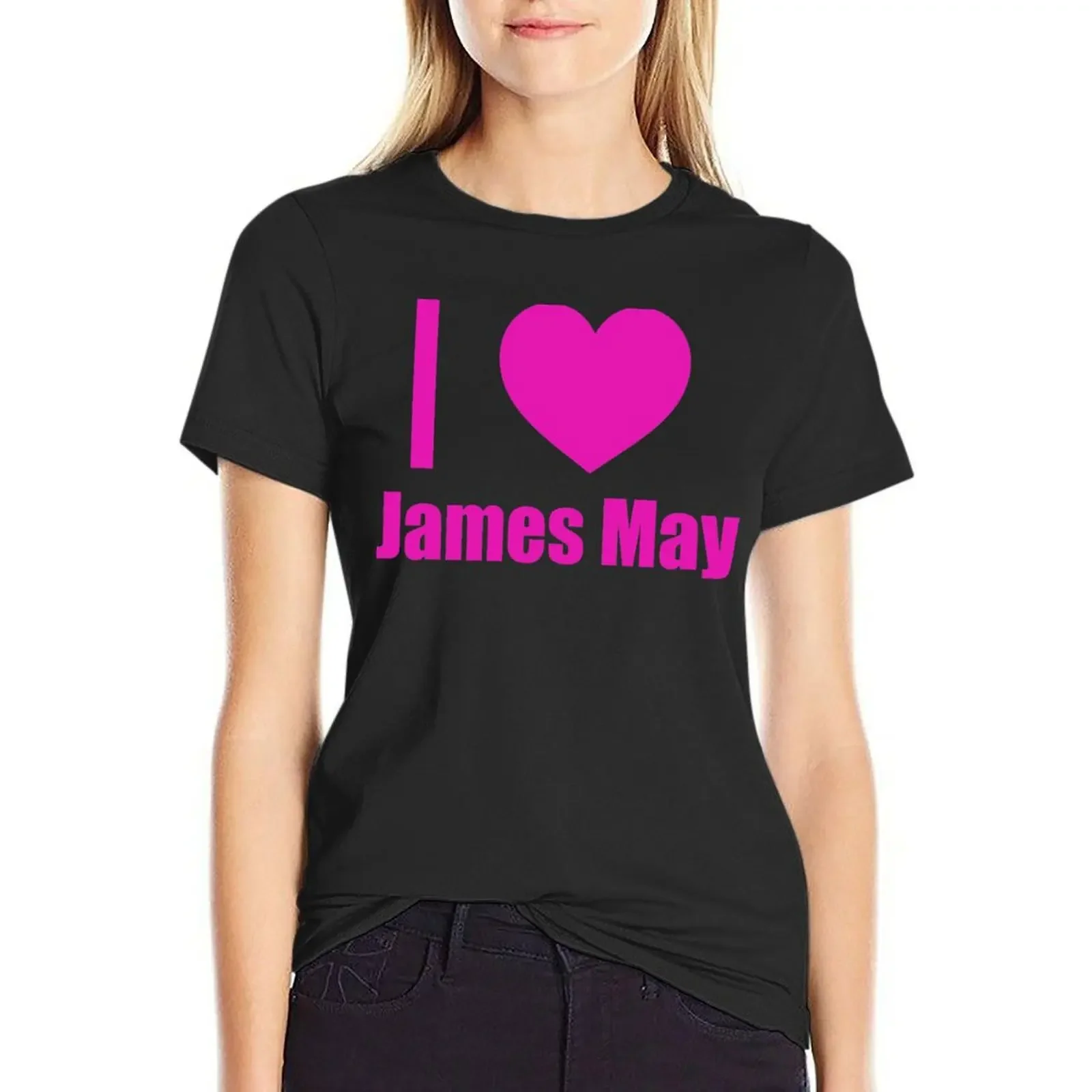 I Love James May T-Shirt hippie clothes summer tops summer clothes lady clothes Women's cotton t-shirt
I Love James May T-Shirt hippie clothes summer tops summer clothes lady clothes Women's cotton t-shirt