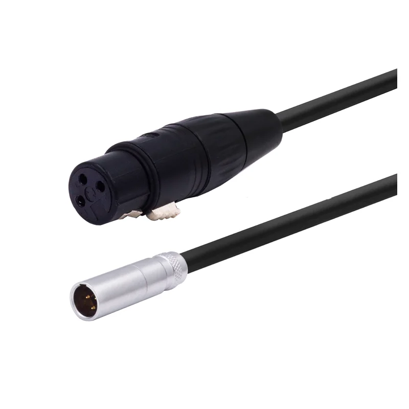 XLR Female to Mini XLR Male Public Microphone Cable for Canon EOS C70 C80 C400 Camera BMPCC 4K 6K Pro 
XLR Female to Mini XLR Male Public Microphone Cable for Canon EOS C70 C80 C400 Camera BMPCC 4K 6K Pro