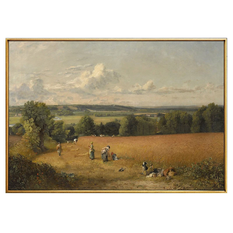 High-end hand-painted wabi-sabi retro style living room landscape oil painting, entrance decoration painting
High-end hand-painted wabi-sabi retro style living room landscape oil painting, entrance decoration painting