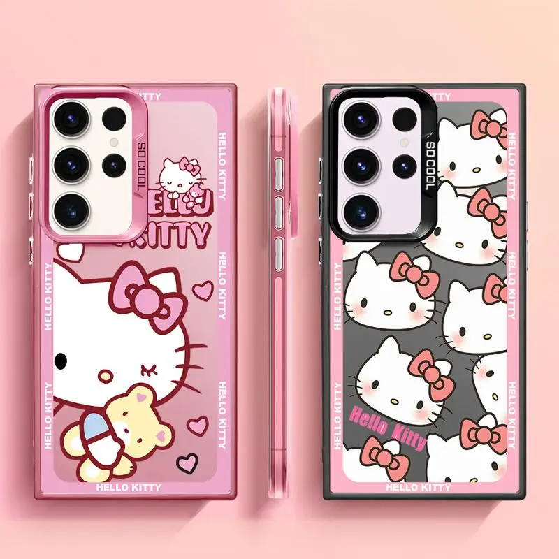 Cute Cartoon Pink HelloKitty phone case for Samsung Galaxy S20 S21 Note20 Ultra S23 FE S24Plus Protective Sleeve TPU Cover funda
Cute Cartoon Pink HelloKitty phone case for Samsung Galaxy S20 S21 Note20 Ultra S23 FE S24Plus Protective Sleeve TPU Cover funda