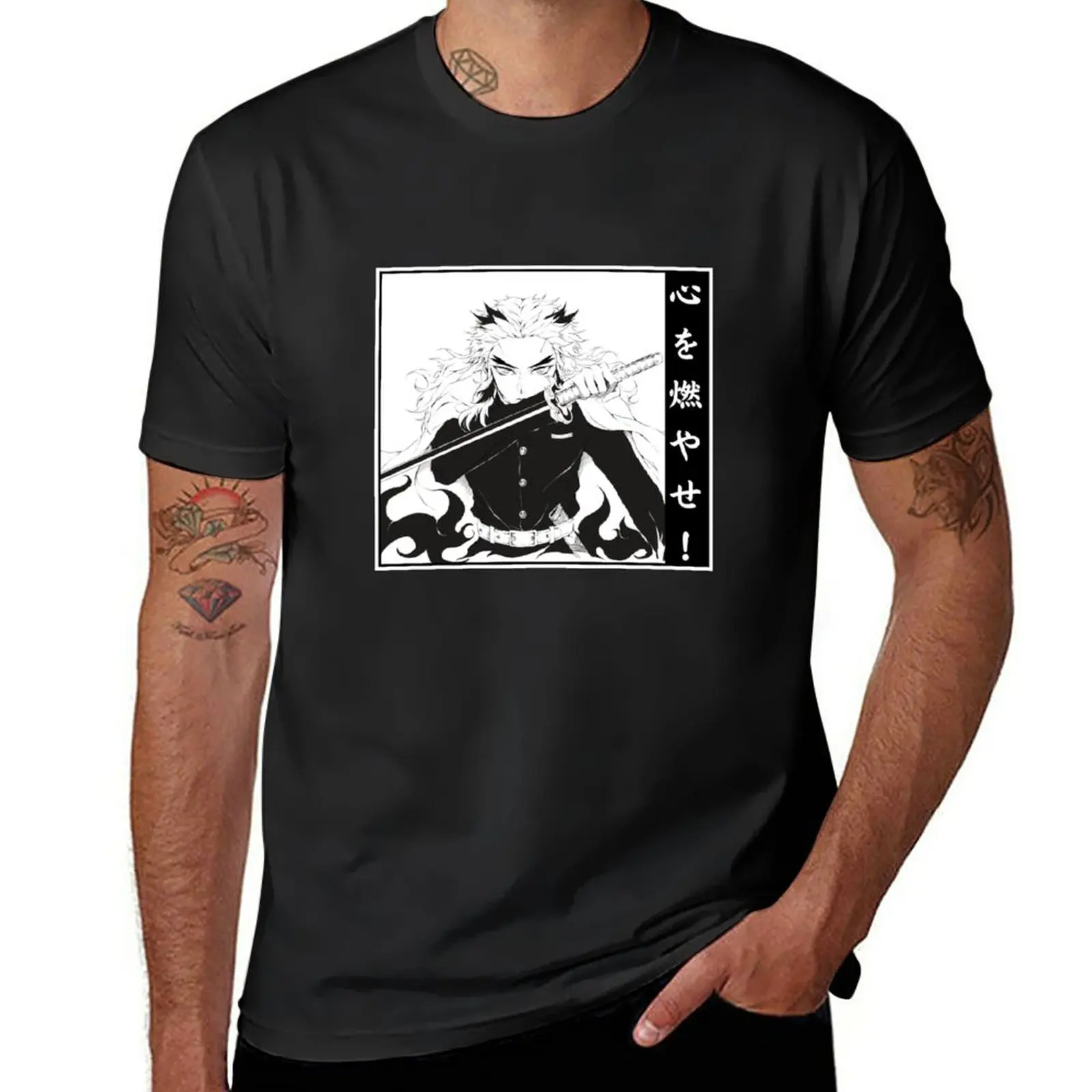New Set Your Heart Ablaze In Japanese T-Shirt hippie clothes Aesthetic clothing T-shirt short Men's t-shirts
New Set Your Heart Ablaze In Japanese T-Shirt hippie clothes Aesthetic clothing T-shirt short Men's t-shirts