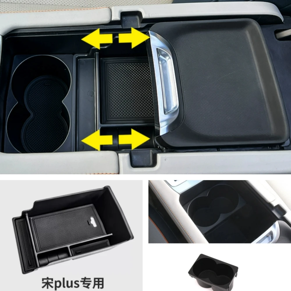 Center Armrest Box Central Storage Tray Container Box Cover Plastic For BYD SONG PLUS 2020 2021 2022 Interior Accessories
Center Armrest Box Central Storage Tray Container Box Cover Plastic For BYD SONG PLUS 2020 2021 2022 Interior Accessories
