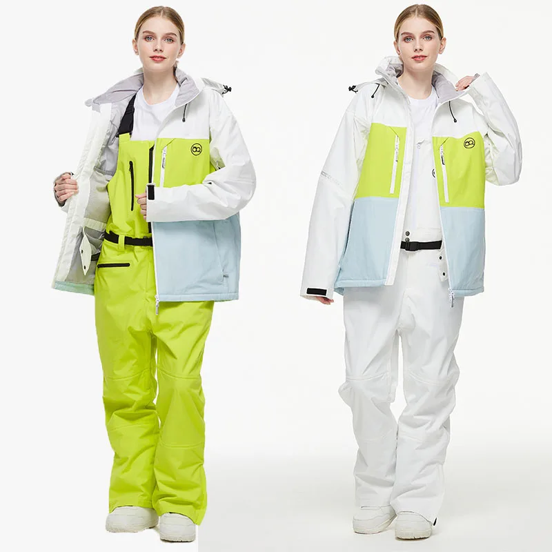 Winter New Ski Suit For Women and Men Outdoor Skiing Thickened Warm Jackets and Pants Windproof Waterproof Breathable Skiing Set
Winter New Ski Suit For Women and Men Outdoor Skiing Thickened Warm Jackets and Pants Windproof Waterproof Breathable Skiing Set