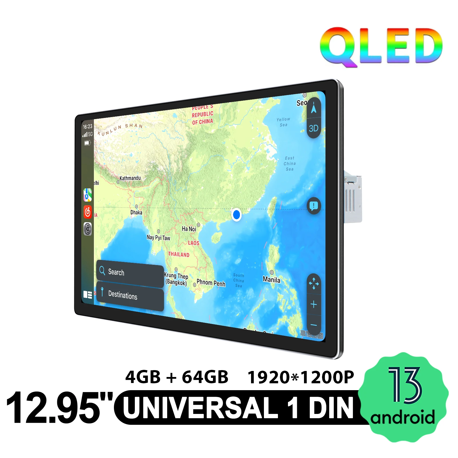 JOYING 12.95''QLED Android 13.0 Car Radio Stereo 1920x1200P Super Clear Display Fast Touchscreen Head Unit Multimedia Player
JOYING 12.95''QLED Android 13.0 Car Radio Stereo 1920x1200P Super Clear Display Fast Touchscreen Head Unit Multimedia Player