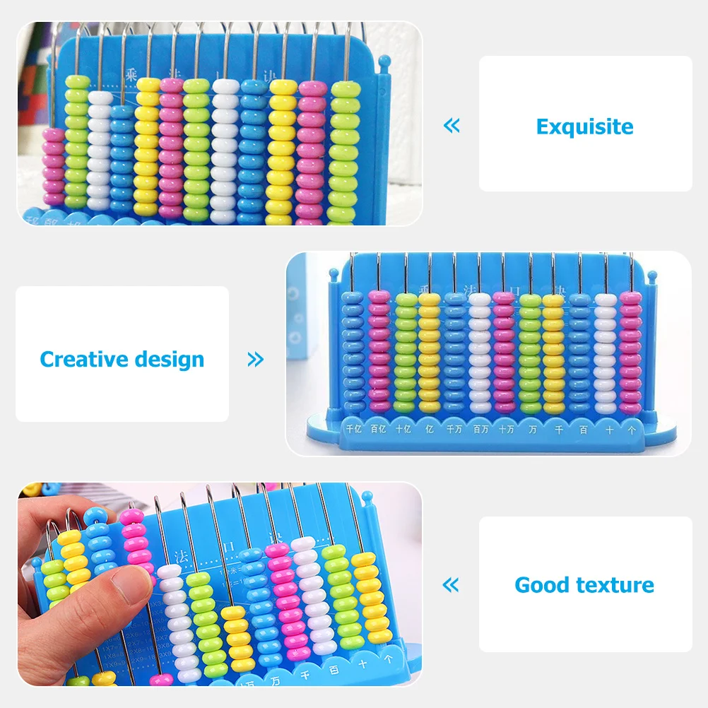 12 Digits Abacus Math Learning Tool Kids Calculate Abacuses Educational Bead Arithmetic Counting Simple Elegant Design 
12 Digits Abacus Math Learning Tool Kids Calculate Abacuses Educational Bead Arithmetic Counting Simple Elegant Design