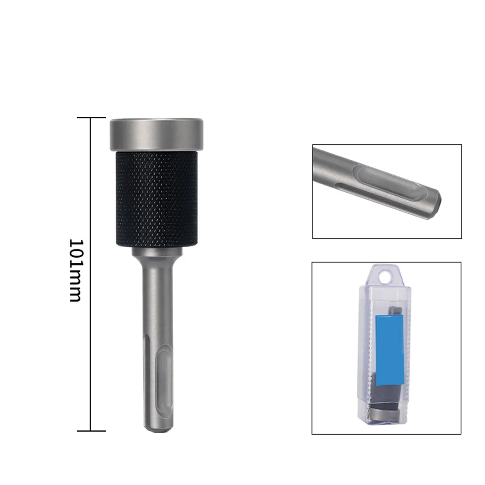 Быстросменное твердосплавное сверло разборного типа для бетона и анкеров, 101 мм/3,97 дюйма, с регулируемым стопорным кольцом для стабильной установки
Быстросменное твердосплавное сверло разборного типа для бетона и анкеров, 101 мм/3,97 дюйма, с регулируемым стопорным кольцом для стабильной установки