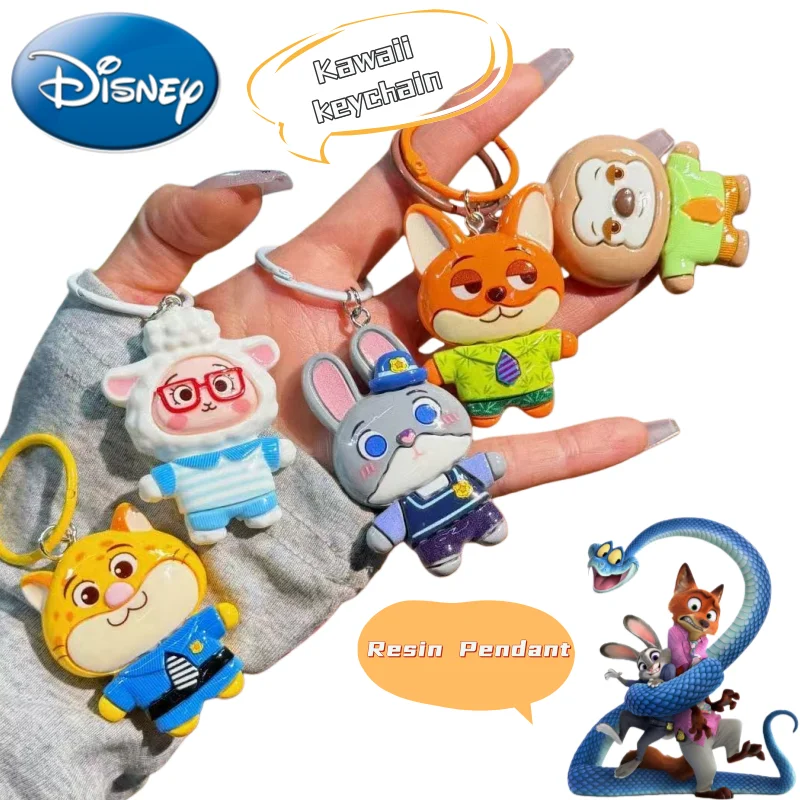 Милый кулон из смолы с героями мультфильмов Диснея Джуди и Ника, креативный брелок Kawaii, украшение для студенческого рюкзака, праздничный подарок
Милый кулон из смолы с героями мультфильмов Диснея Джуди и Ника, креативный брелок Kawaii, украшение для студенческого рюкзака, праздничный подарок