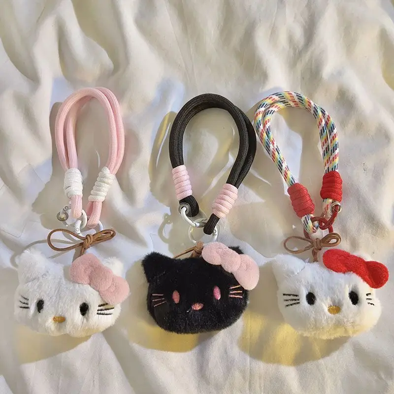 Sanrio Anime Kawaii Hello Kitty Plush Mobile Phone Pendant Accessory Cute Sweet Cartoon Key Chain Strap Lovely Gifts for Girls
Sanrio Anime Kawaii Hello Kitty Plush Mobile Phone Pendant Accessory Cute Sweet Cartoon Key Chain Strap Lovely Gifts for Girls
