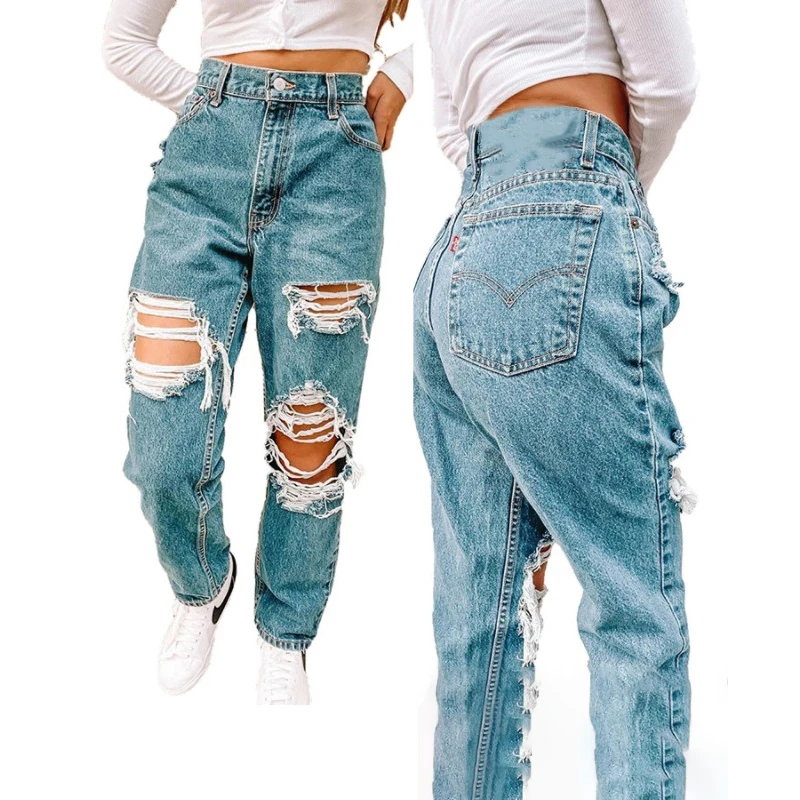 Spot manufacturers direct spring and summer pantalones de mujer broken fringe pocket Loose high street dark blue pant sets
Spot manufacturers direct spring and summer pantalones de mujer broken fringe pocket Loose high street dark blue pant sets
