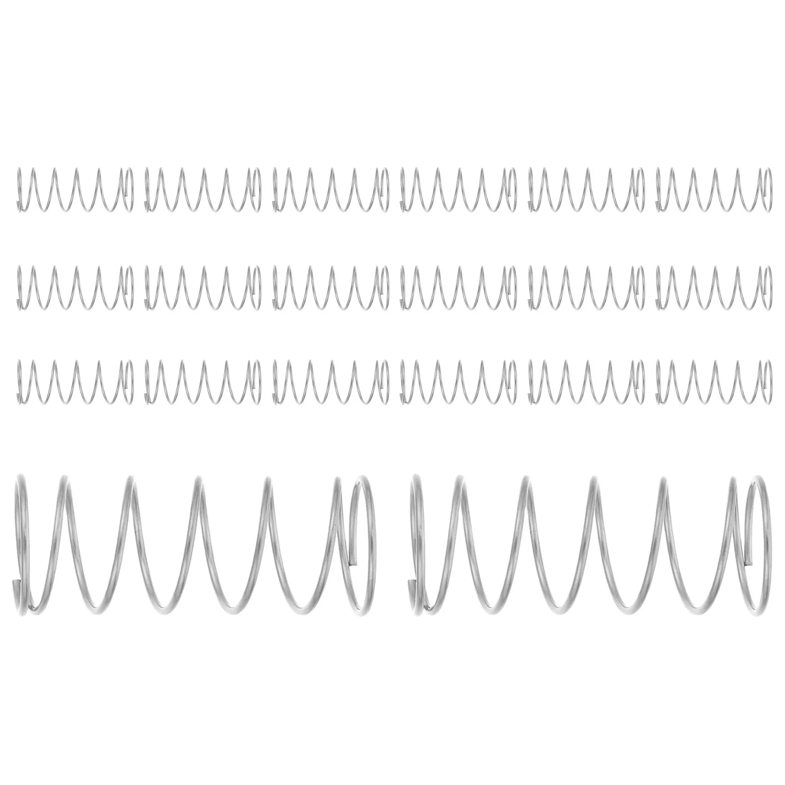 20Pcs Toilet Flush Push Button Springs Stainless Steel 40Mm Toilet Tank Button Replacement Quiet Flush System Repair Parts
20Pcs Toilet Flush Push Button Springs Stainless Steel 40Mm Toilet Tank Button Replacement Quiet Flush System Repair Parts