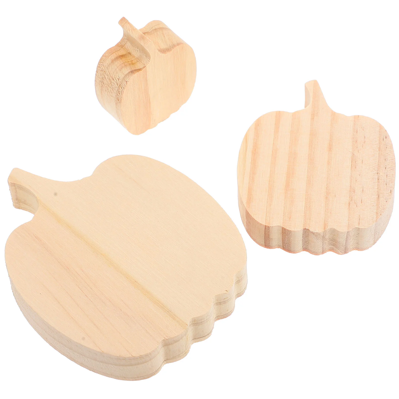 3 Pcs Wooden Pumpkin Thanksgiving Decor Unfinished Block Sign Ornament Artificial Adorn
3 Pcs Wooden Pumpkin Thanksgiving Decor Unfinished Block Sign Ornament Artificial Adorn