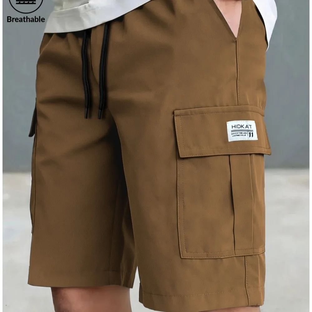 Fashion Multi-Pocket Cargo Shorts Plus Size Loose Fit Casual Shorts Quick-Dry Breathable Men's Beach Shorts Daily Running
Fashion Multi-Pocket Cargo Shorts Plus Size Loose Fit Casual Shorts Quick-Dry Breathable Men's Beach Shorts Daily Running