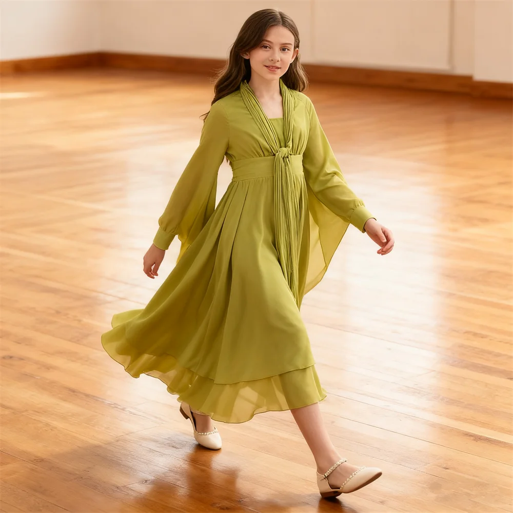 Платье макси для мусульманских девочек, шифоновые вечерние платья, детский халат Ид Джеллаба, арабский Джалабия, исламская детская одежда, кафтан, Дубай, Абая
Платье макси для мусульманских девочек, шифоновые вечерние платья, детский халат Ид Джеллаба, арабский Джалабия, исламская детская одежда, кафтан, Дубай, Абая