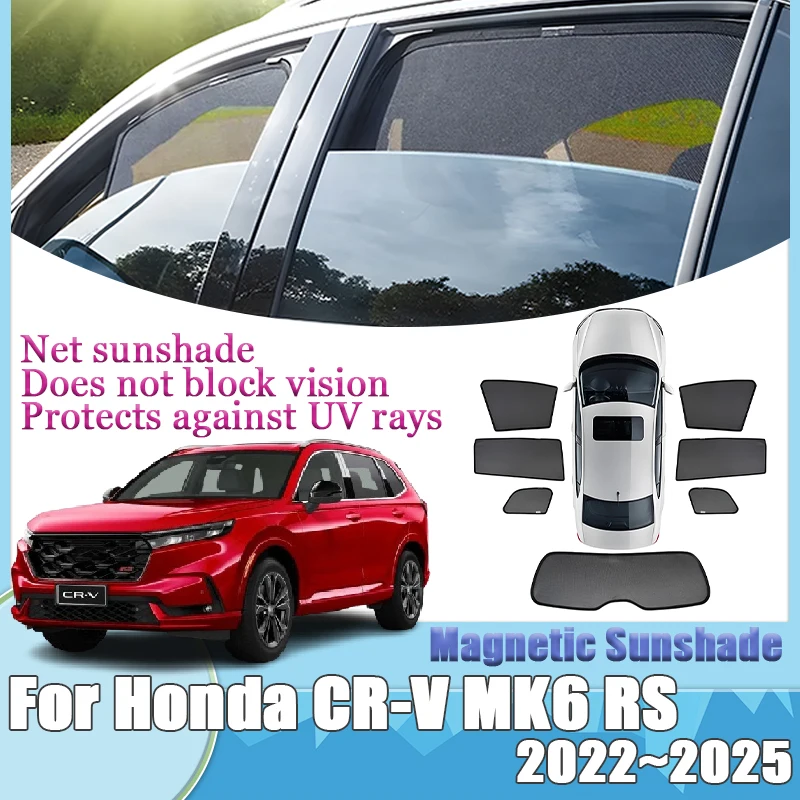 For Honda CR-V MK6 RS ZC8 e:PHEV e:FCEV 2022 2023 2024 2025 Honda Breeze Mesh Sunshade Pad Visors Privacy Cover Auto Accessories 
For Honda CR-V MK6 RS ZC8 e:PHEV e:FCEV 2022 2023 2024 2025 Honda Breeze Mesh Sunshade Pad Visors Privacy Cover Auto Accessories