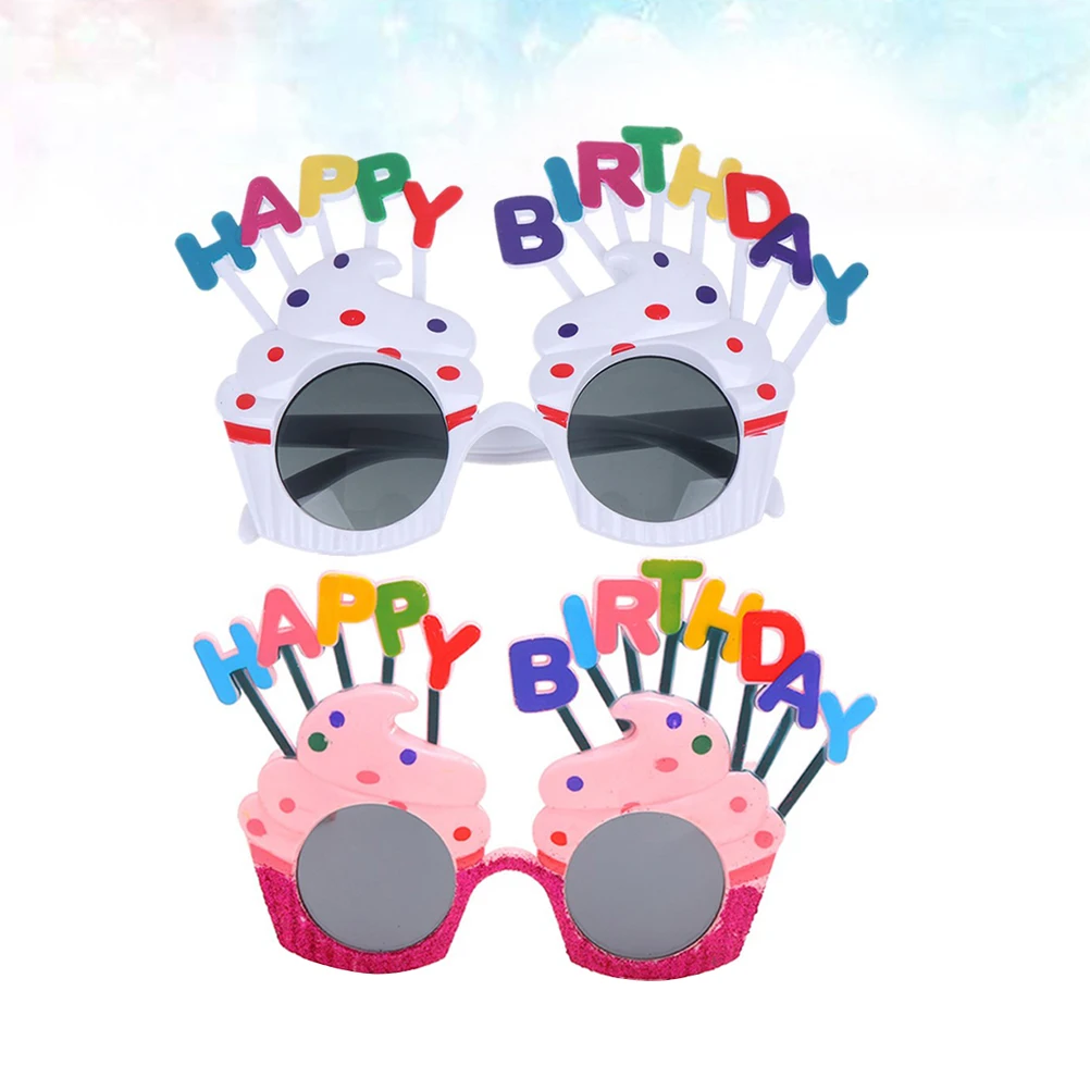 2 Pcs Photo Props Glasses Birthday Party Supplies Funny Glitter Eye Decorations 
2 Pcs Photo Props Glasses Birthday Party Supplies Funny Glitter Eye Decorations